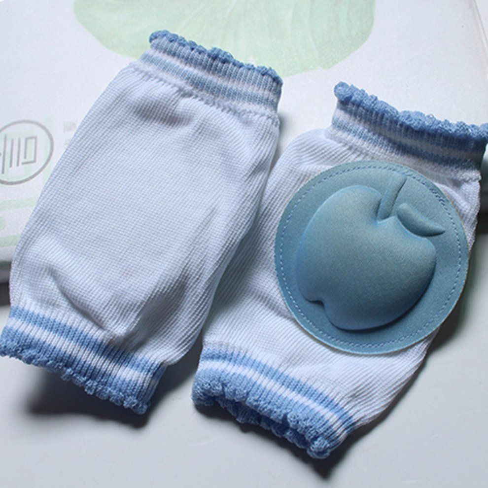 MT Learn To Crawl Non-slip Candy Color Socks Set Baby Toddler Knee Pads-random