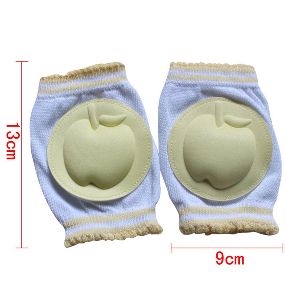 MT Learn To Crawl Non-slip Candy Color Socks Set Baby Toddler Knee Pads-random