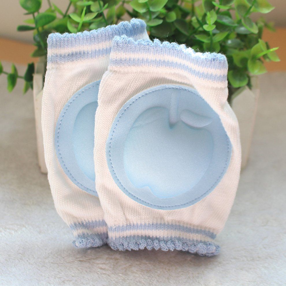 MT Learn To Crawl Non-slip Candy Color Socks Set Baby Toddler Knee Pads-random