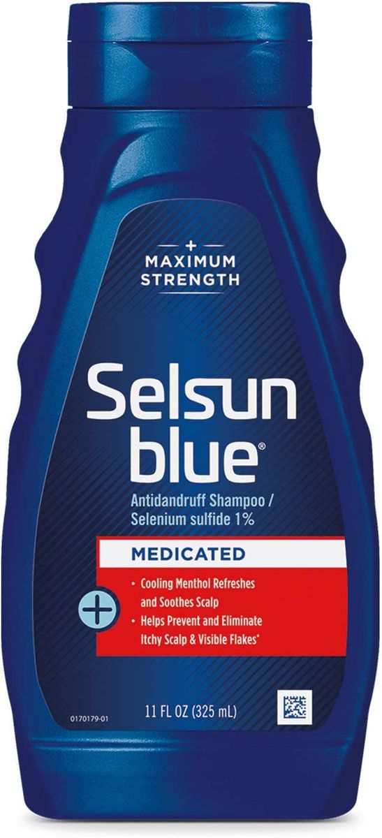 Medicated Anti-dandruff Shampoo With Menthol, 11 Fl. Oz., Maximum Strength,