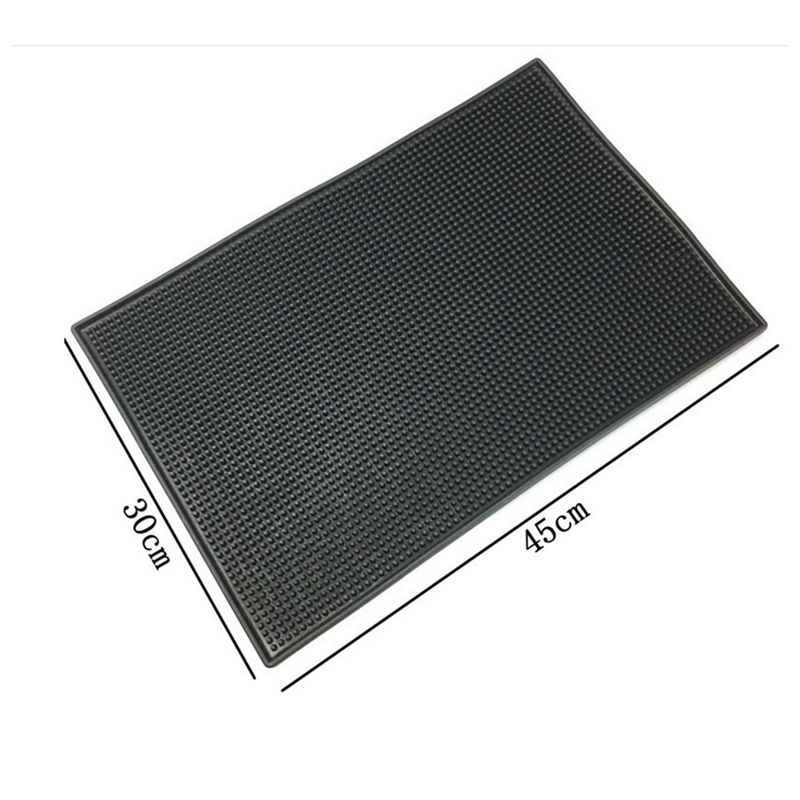 Bar Mat Coffee Maker Countertop Spill Mats Bar Service Mat(B