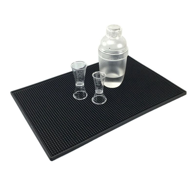 Bar Mat Coffee Maker Countertop Spill Mats Bar Service Mat(B