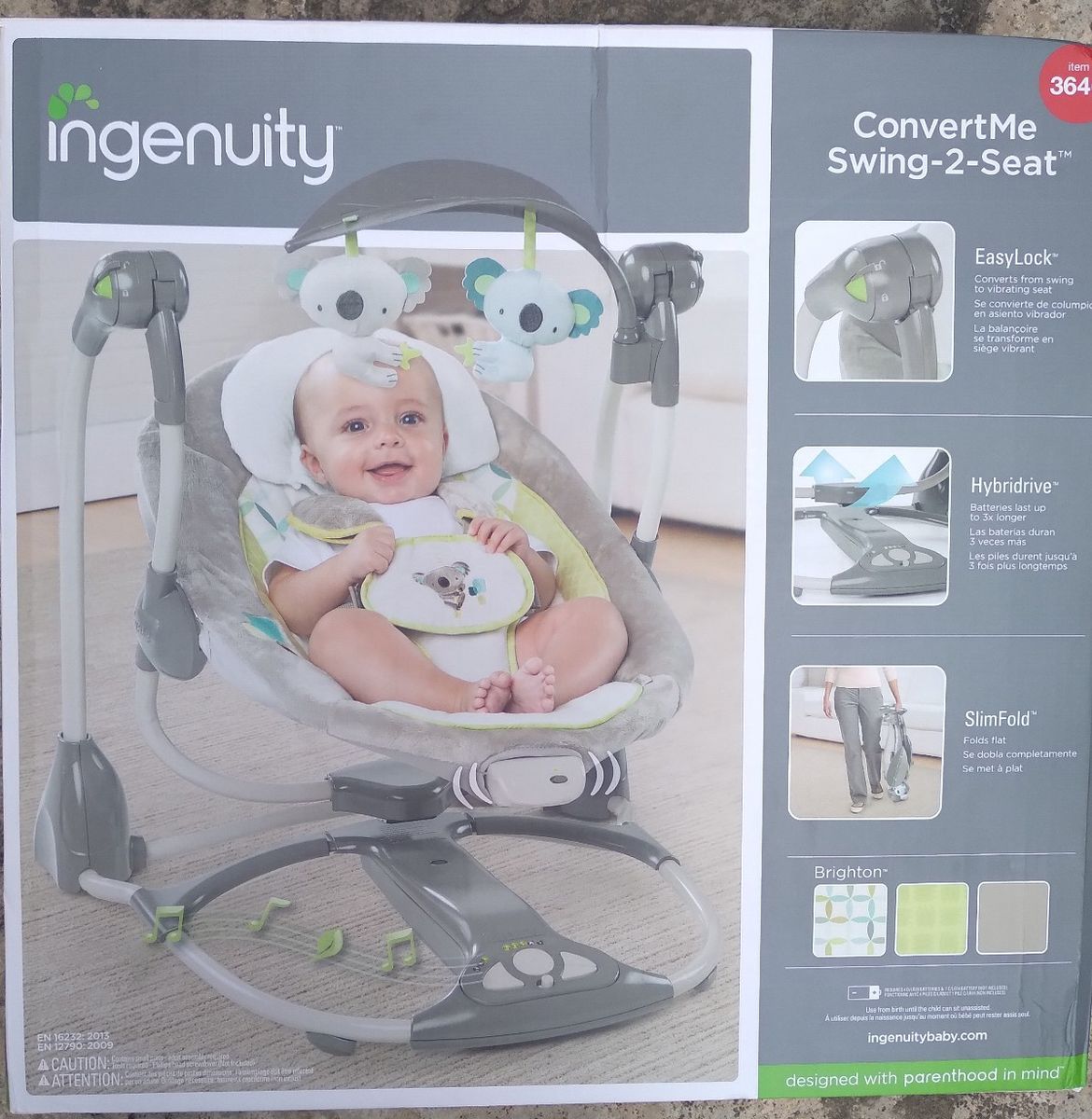 ConvertMe Swing-2-Seat Portable Swing