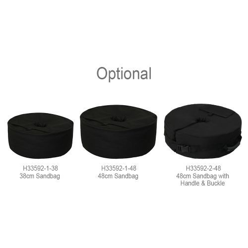 Sandbag For Umbrella Base Canopy Weight Bag 18.9" Round