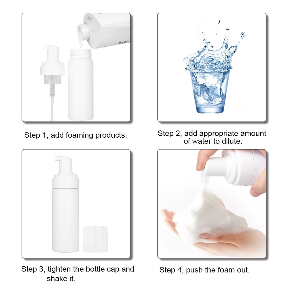 1pc 150ML(5.2oz) Foam Bottle Mousse Soap Foaming Pump