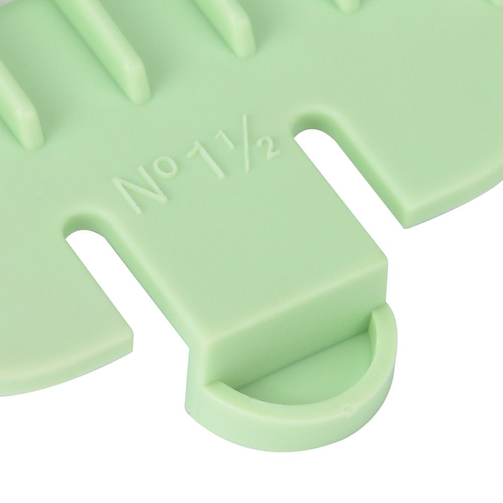 2pcs Professional Cutting Guide Comb 1.5mm 3mm Set Colorful