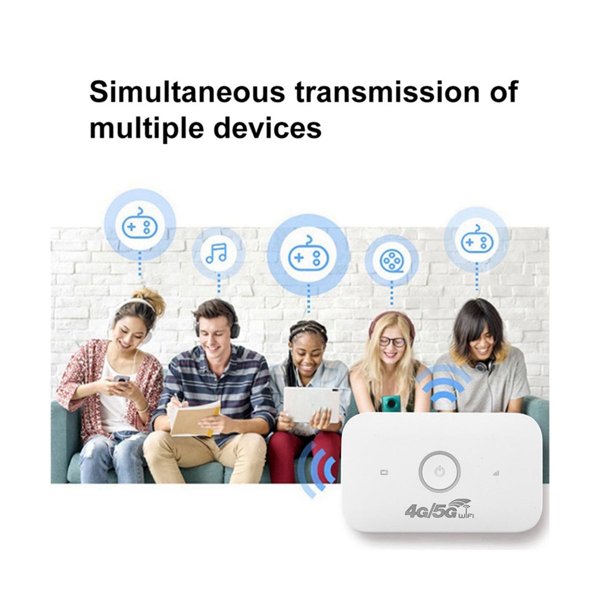 Portable 4G MiFi 4G WiFi Router WiFi Modem 150Mbps Car Mobile Wifi Wireless Hotspot Wireless MiFi with Sim Card Slot