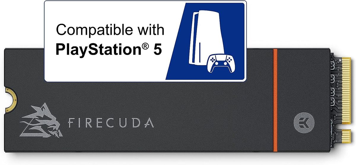 4TB SSD Seagate FireCuda 530 Heatsink - 7300 MB/s - Internal Storage For PS5