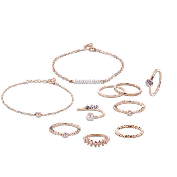 2018 New Fashion Women Ring Set-61178001A-1#