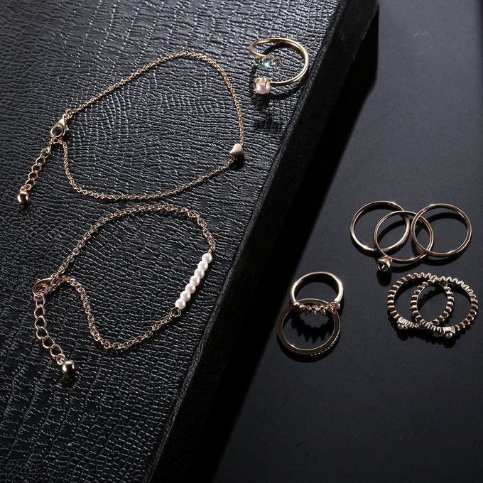 2018 New Fashion Women Ring Set-61178001A-1#