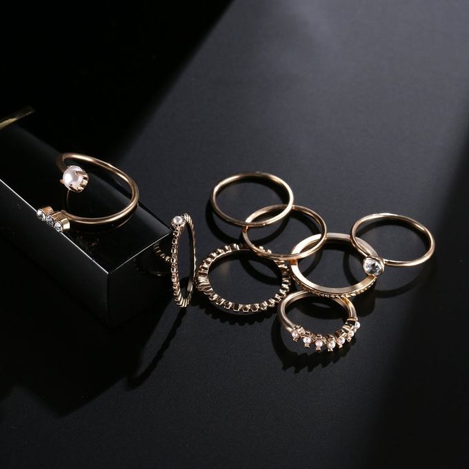 2018 New Fashion Women Ring Set-61178001A-1#
