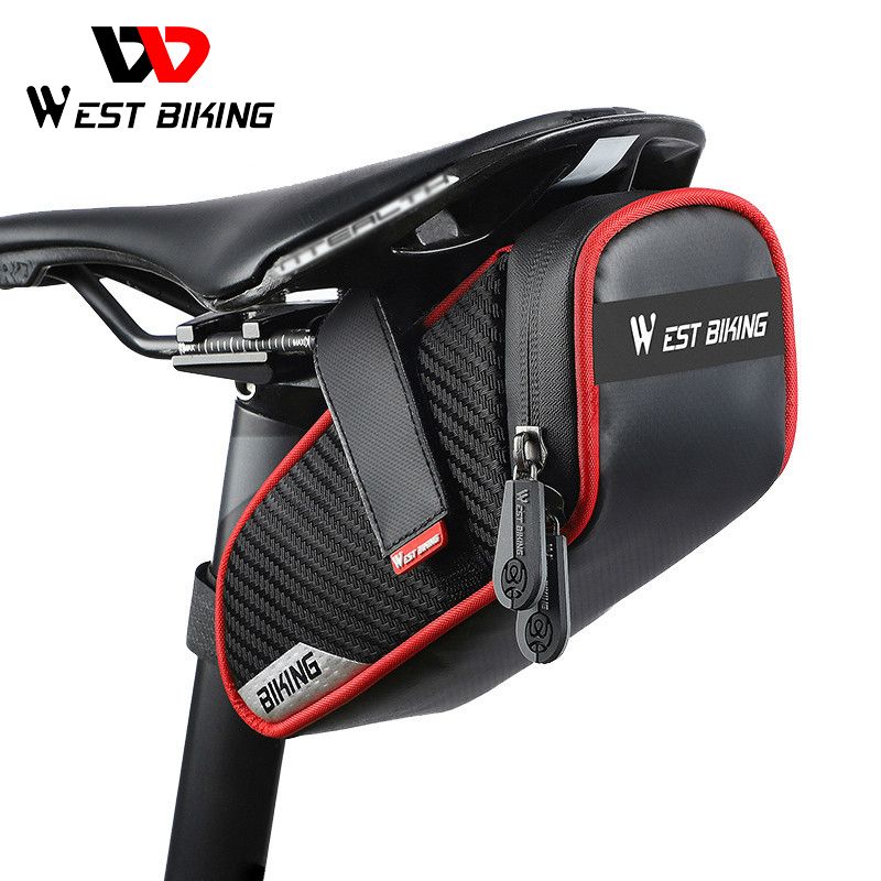 West Biking Bicycle Saddle Bag Mtb Bike Pannier Ba