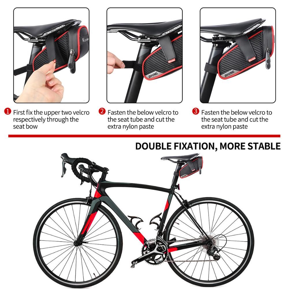West Biking Bicycle Saddle Bag Mtb Bike Pannier Ba