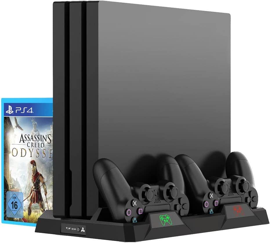 PS4 Controller Charger Charging Station Dock Vertical Stand