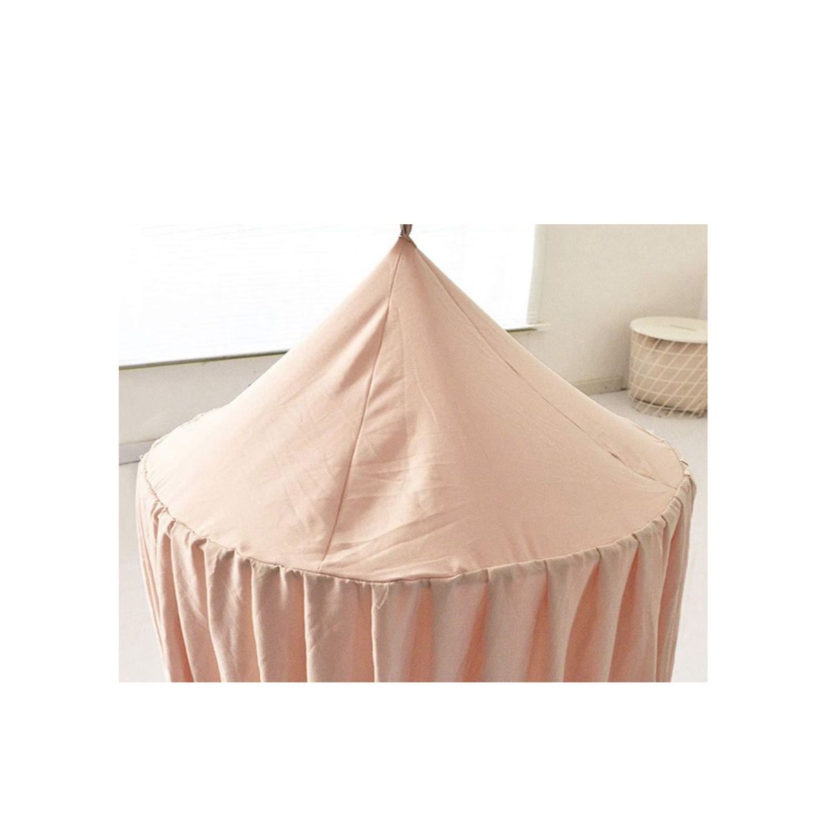 Bed Canopy -Pink Children's Mosquito Net Princess Round