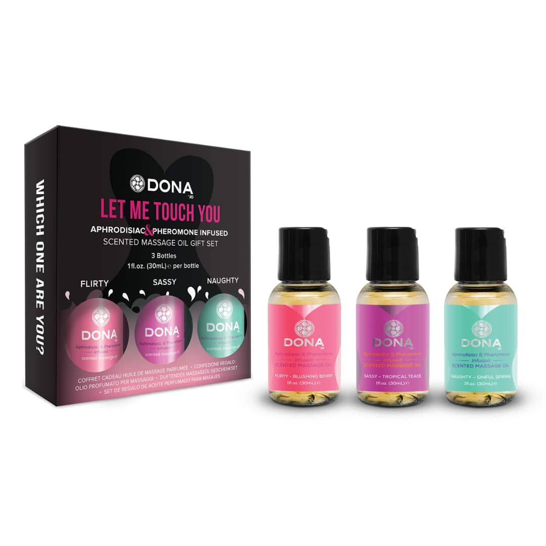 Dona Let Me Touch You(Scented) Massage Oil Gift Set