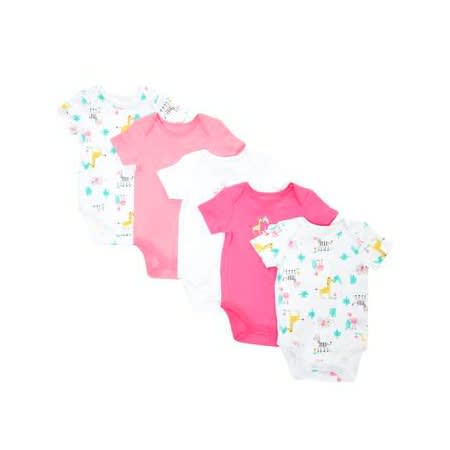 Girraffe Bodysuit- Pack Of 5