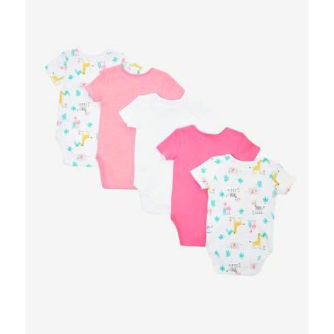 Girraffe Bodysuit- Pack Of 5