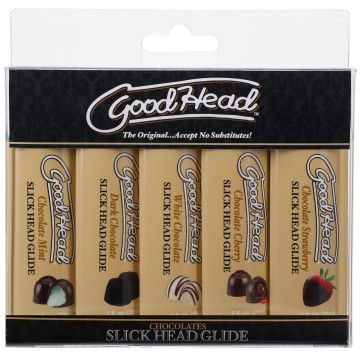Goodhead - Slick Head Glide - Chocolate - 5 Pack