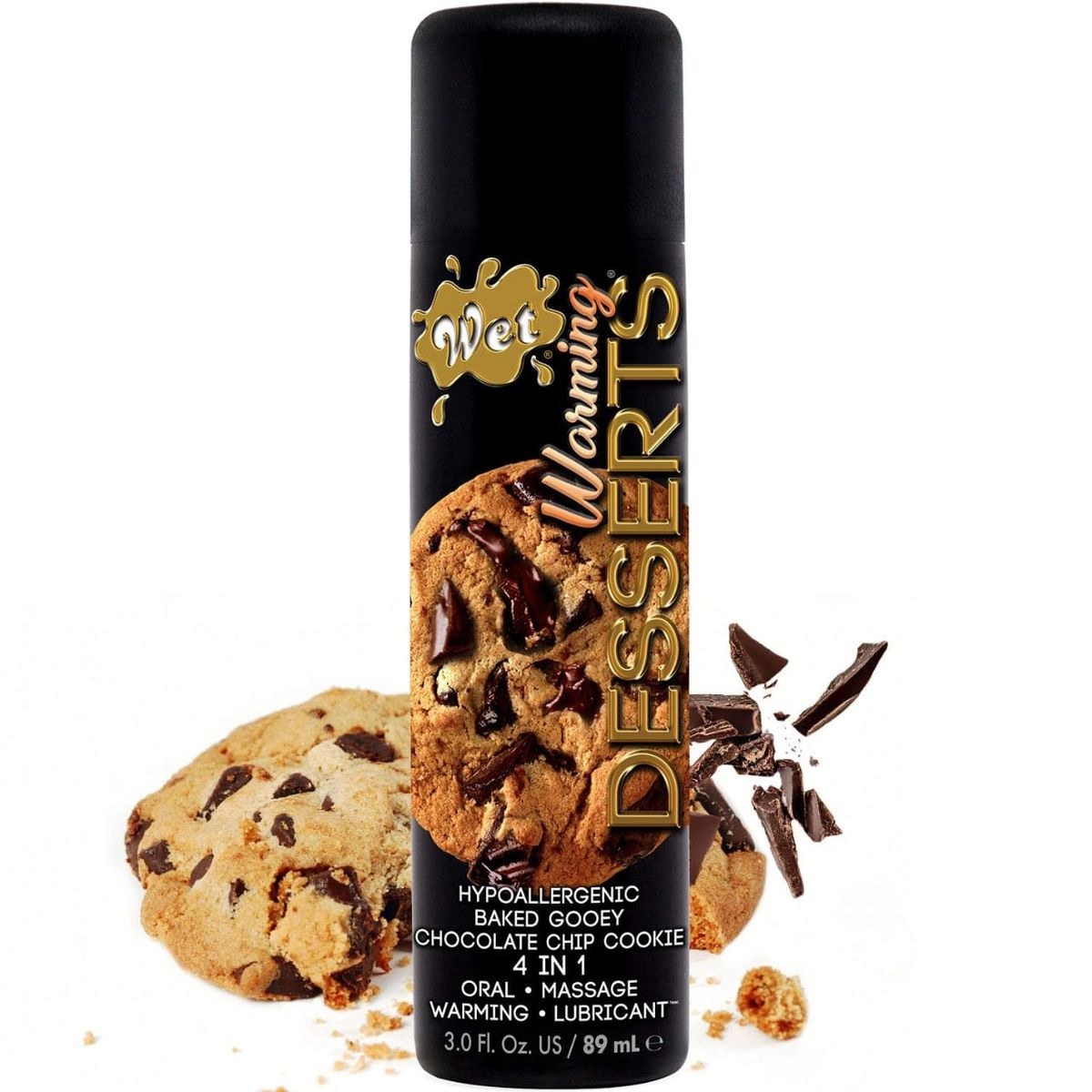 Wet 4in1 Lubricants(Chocolate Chip Cookie)-89ml