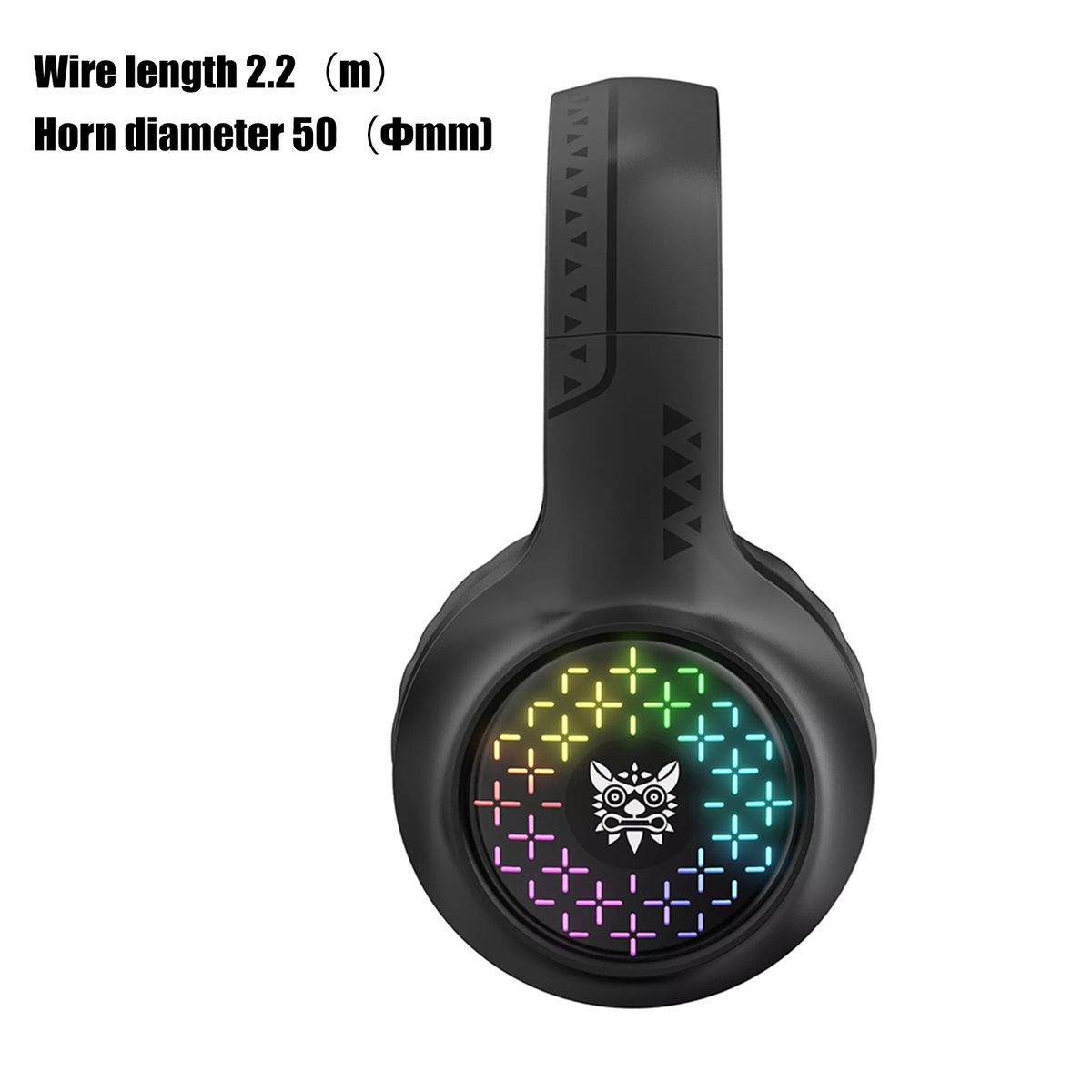 Wired Earpiece   3.5mm USB HiFi E-sports Headset Black