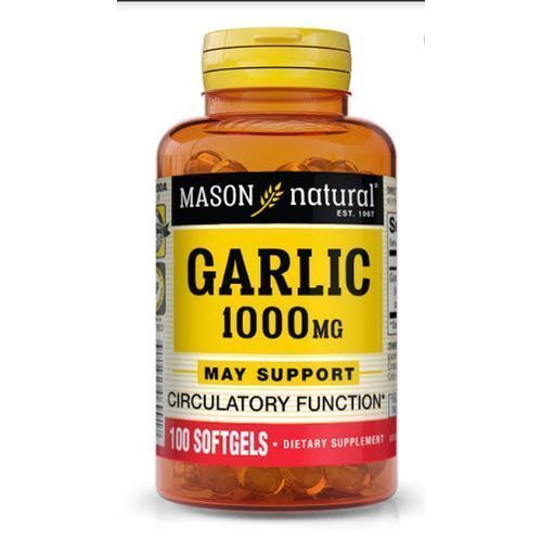 Garlic 1000mg For Circulatory Support X 100 Softgels
