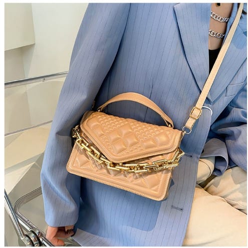 Ladies Bag With Chain Details