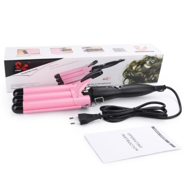 3 In 1 Curling Iron Hair Waver Curling Tongs