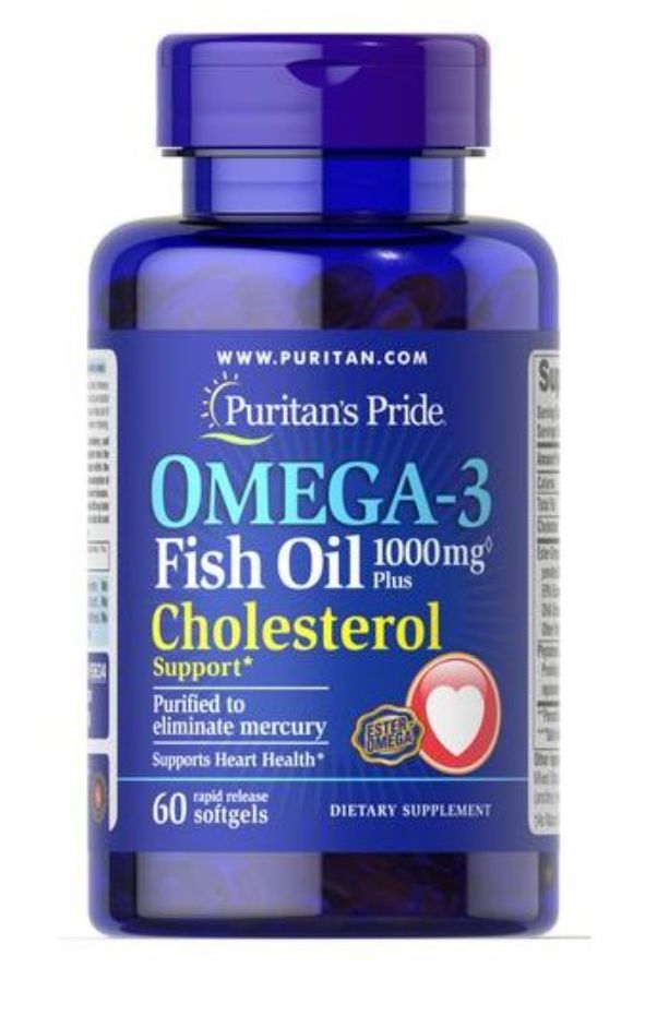 Omega-3 Fish Oil , Cholesterol Support X60