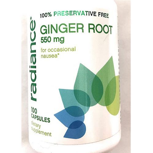 GINGER ROOT 550MG 100 CAPSULES