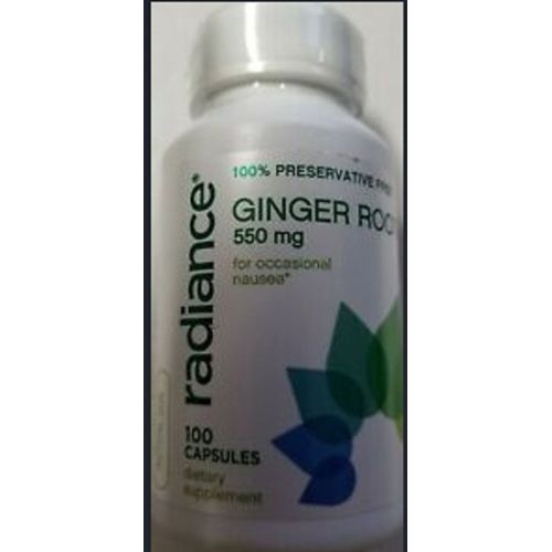 GINGER ROOT 550MG 100 CAPSULES