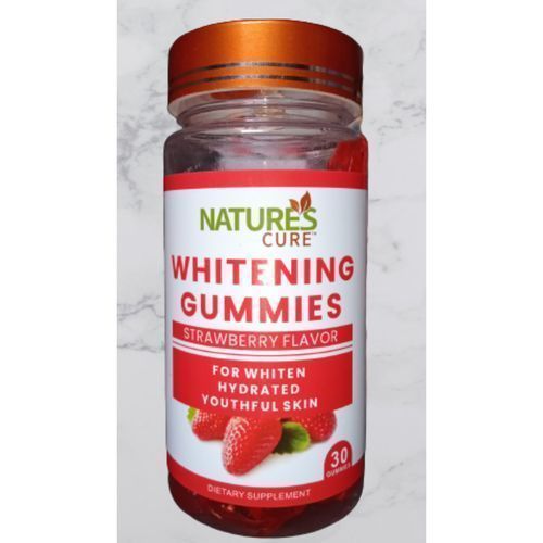 Nature Cure Whitening Gummies Strawberry Flavor