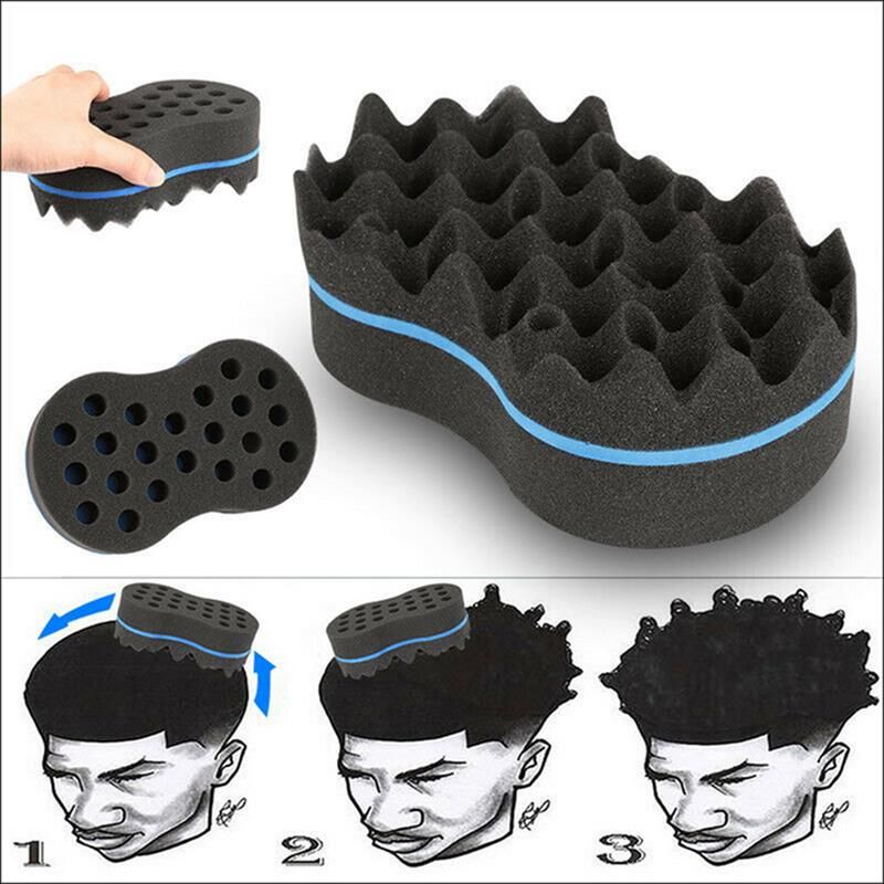 Wave Barber Hair Brush Sponge Combs Tool Dreads