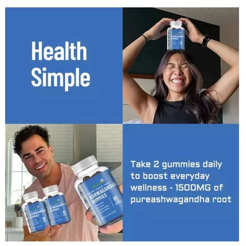 Daynee Ashwagandha With Maca & Vitamins  60 Gummies
