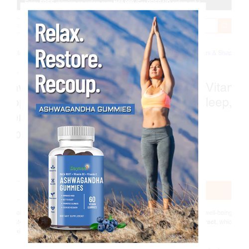 Daynee Ashwagandha With Maca & Vitamins  60 Gummies