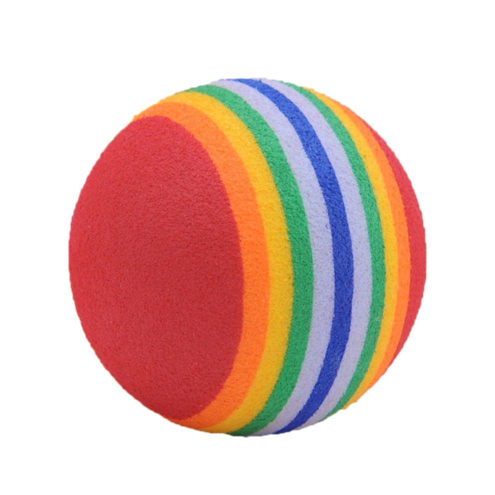 MT Dog Ball Rubber Cute Dog Toy Vocal Molar
