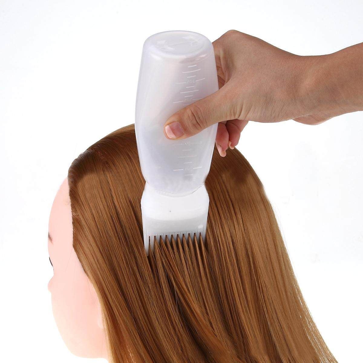 Hair With Hot Hair Bottle Comb Can Spray Hair Perm Dropping Kettle Hairdressing Tool
