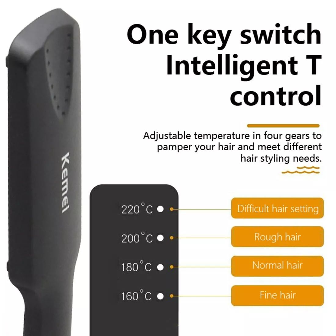 Electric Professional Hair Straightener For All Hair