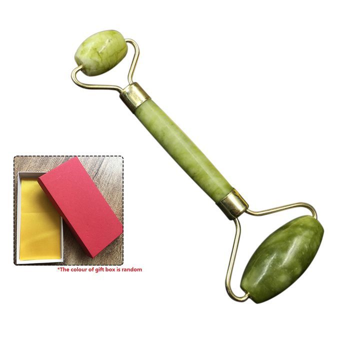 Jade Roller With Protective Box For Facial Skin Care Facial