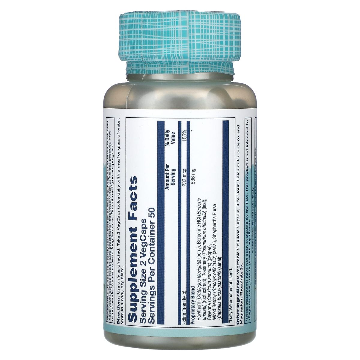 Heart Herbal Blend To Help Support A Healthy Heart -100 Caps