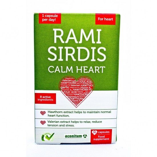 Rami Sirdis Calm Heart - 30 Capsules