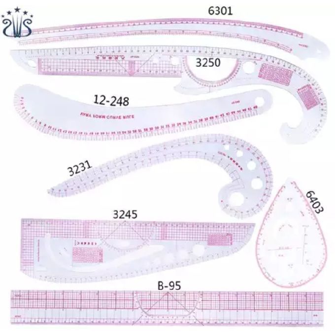 French Curve Set