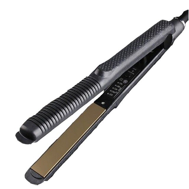 Professional Titanium Ceramic Flat Iron Hair Styling Tool Hair Straightener Curler