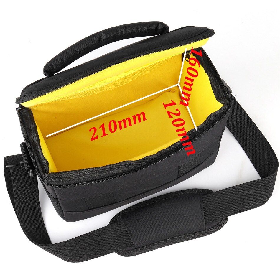 DSLR Camera Bag Waterproof Shoulder Case For D3400 D3300