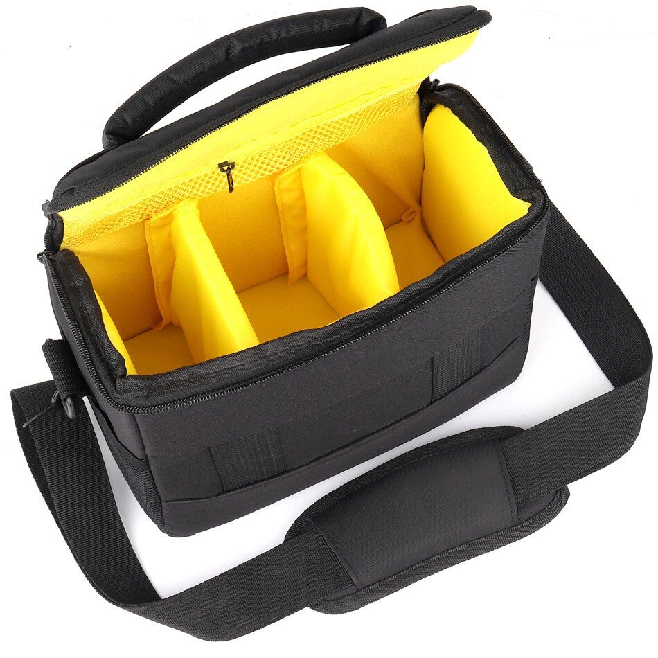 DSLR Camera Bag Waterproof Shoulder Case For D3400 D3300
