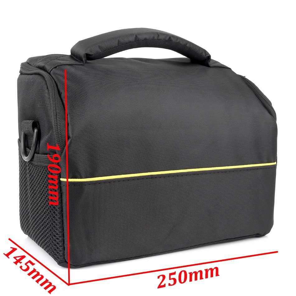 DSLR Camera Bag Waterproof Shoulder Case For D3400 D3300