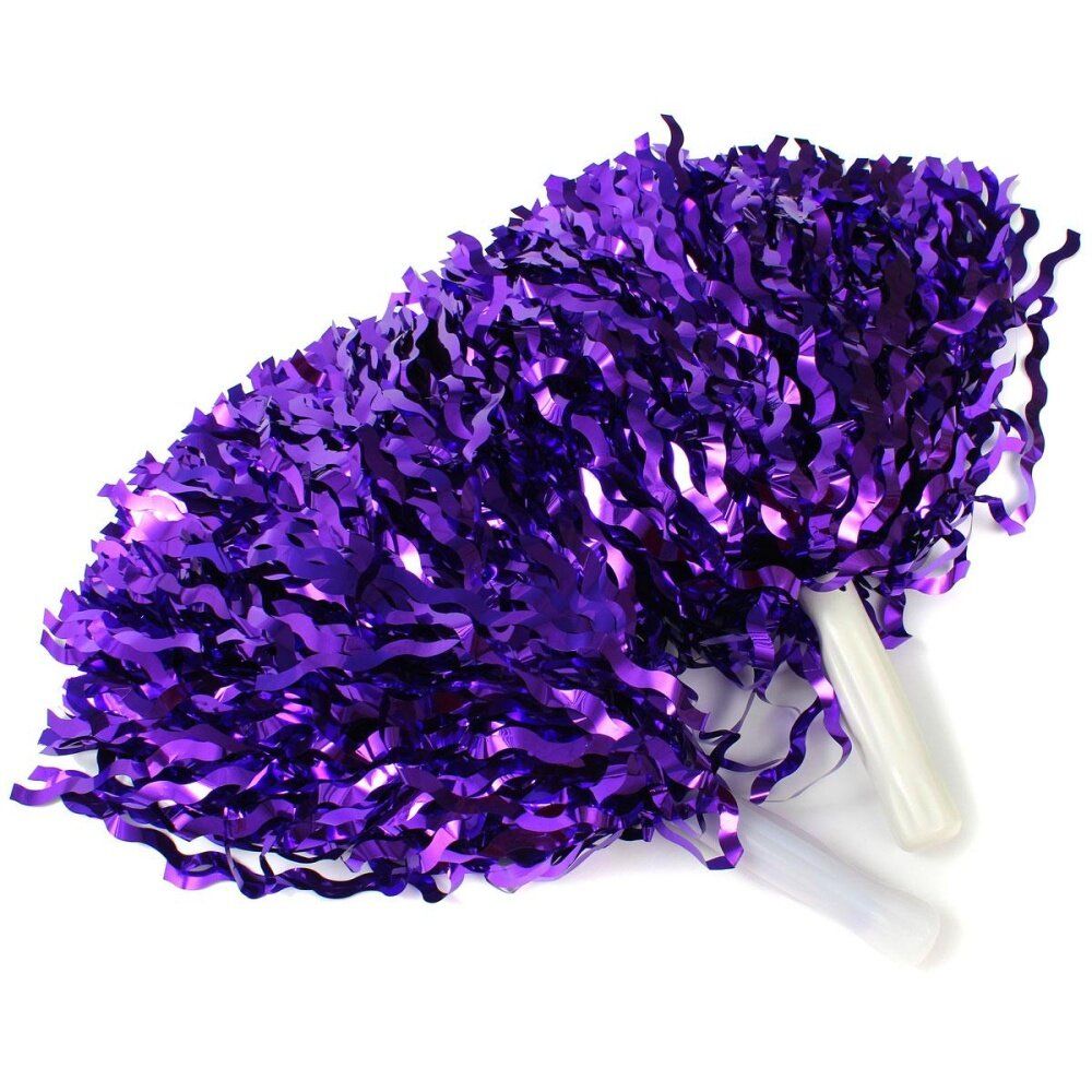 Ball Cheerleading Pom Poms Bouquet Cheerleading Ball Bouquet Hand Flower Supplies Purple
