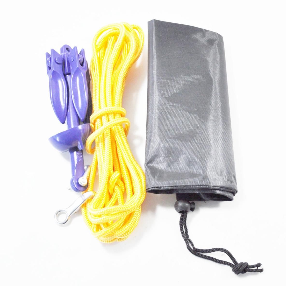 Kayak Anchor Paddle Board Anchor Kit Portable Kayak Anchor Kit for Fishing Kayaks Canoe Jet Paddle Board Small Boats