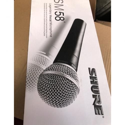 Shure SM58 Legendary Cardioid Dynamic Vocal Microphone