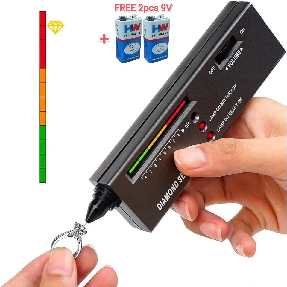 Moissanite Diamond Tester Pen Pure Silver Platinum Gold Tester Kit Gold Measurement Gram Scale